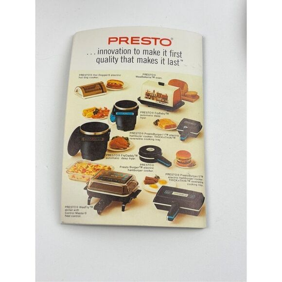 NOS Vintage Presto Wee Cookerie Whole Meal Maker Pressure Pan Cooker w/ Orig Box - Picture 3 of 9